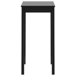Fekete MDF bárasztal 55 x 55 x 107 cm 3