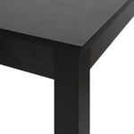Fekete MDF bárasztal 55 x 55 x 107 cm 4