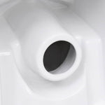 Fehér kerámia WC öblítőrendszerrel 9