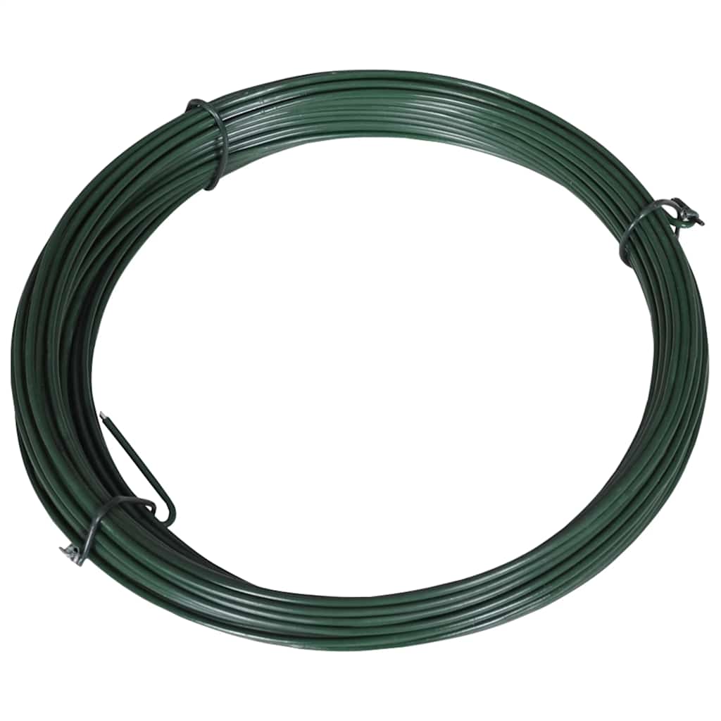 Zöld acél drótkerítés összekötő drót 1,4/2 mm 25 m