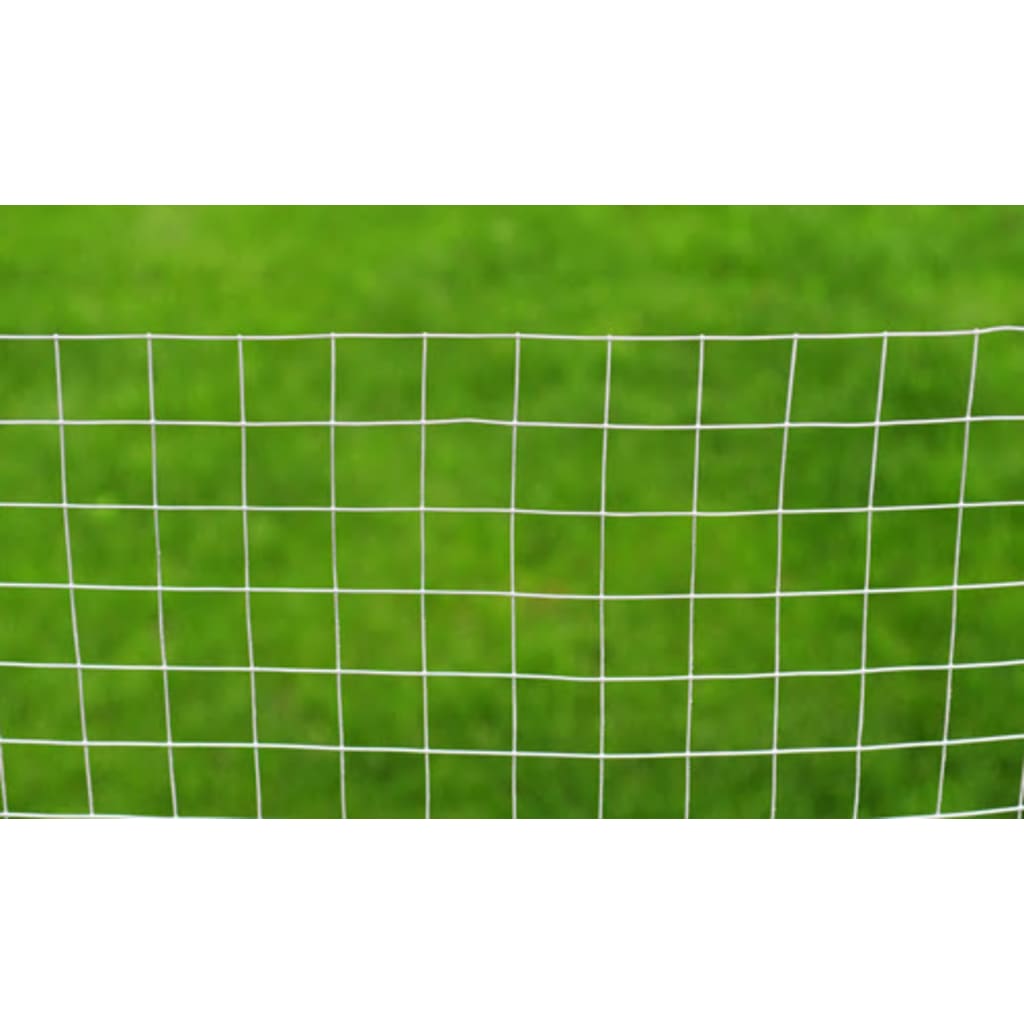 Ezüst horganyzott acél csirkeháló drótkerítés 10 x 1 m 3