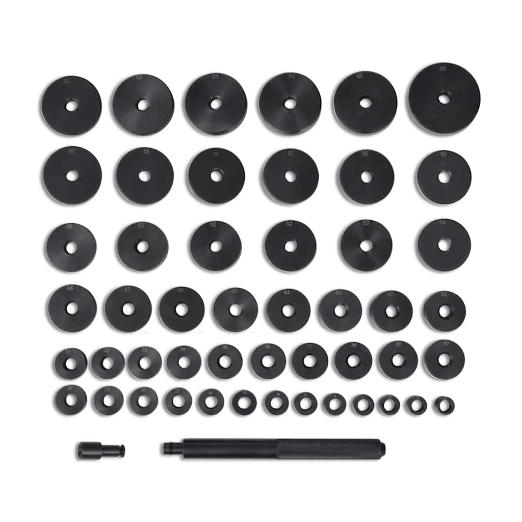 Tárcsa Adapter Készlet / Perselyek / Csapágyak Tömítések 18-65 mm 51db 5