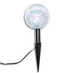 3 db LED kerti gömblámpa cövekkel és napelemmel 5