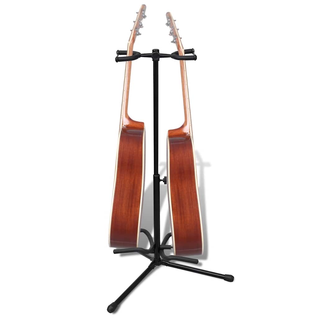 Állítható összecsukható állvány dupla gitárnak 5