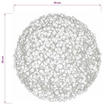 2 db gömb alakú műpuszpáng 35 cm 4