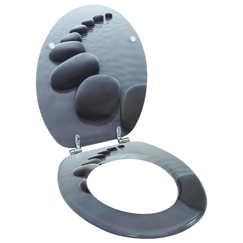 Kőmintás MDF WC-ülőke