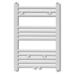 Fürdőszobai egyenes törölközőradiátor központi fűtéssel 500 x 764 mm 2