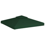 Zöld csere pavilon ponyvatető 310 g/m² 3 x 3 m 2