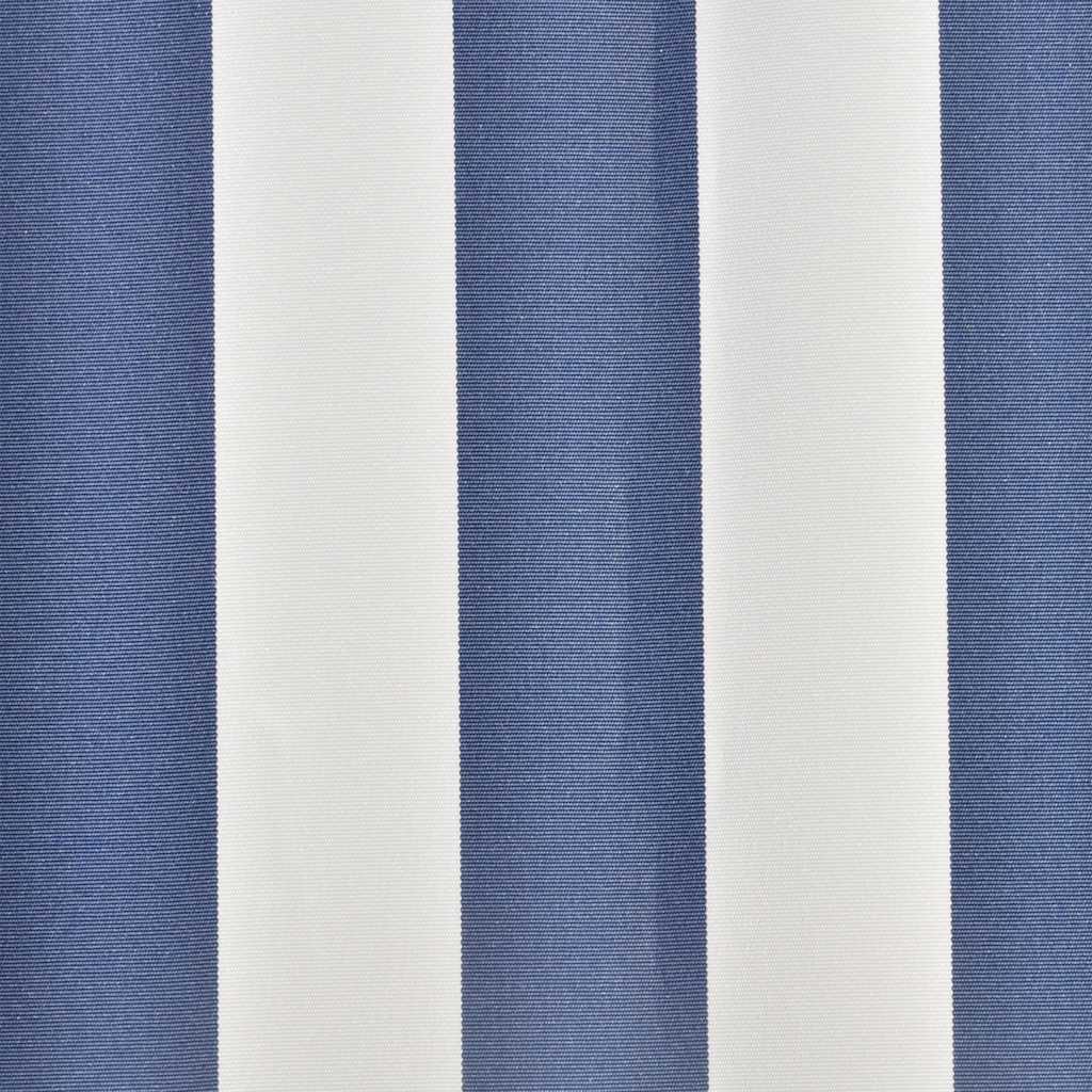 Kék és fehér poliészter pótszövet napellenzőhöz 600 x 300 cm 3