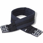 Lovaglás Nyereg Készlet 17,5 "Valódi Bőr Fekete 12 cm 5-az-1- be 7