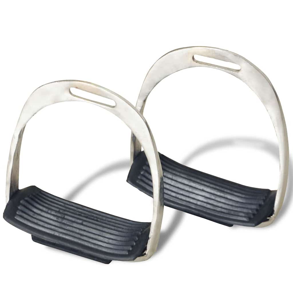 Lovaglás Nyereg Készlet 17,5 "Valódi Bőr Fekete 12 cm 5-az-1- be 8
