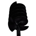Kézi Föld Fúró Auger Bit 180mm Három Spirállal Fekete Acél 5