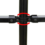 vidaXL Kerítés 600 x 150 cm Porszórt acél (5)