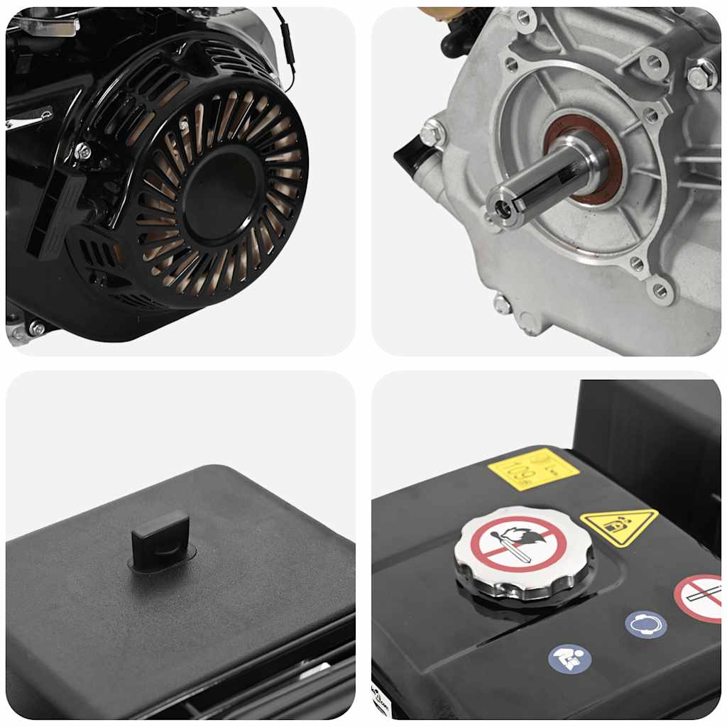 Fekete benzinmotor 15 LE 11 kW 5