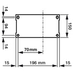 Fekete benzinmotor 15 LE 11 kW 8