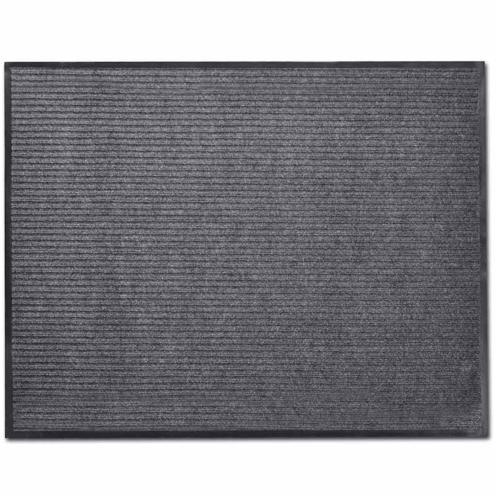 Szürke PVC Lábtörlő 120 x 180 cm