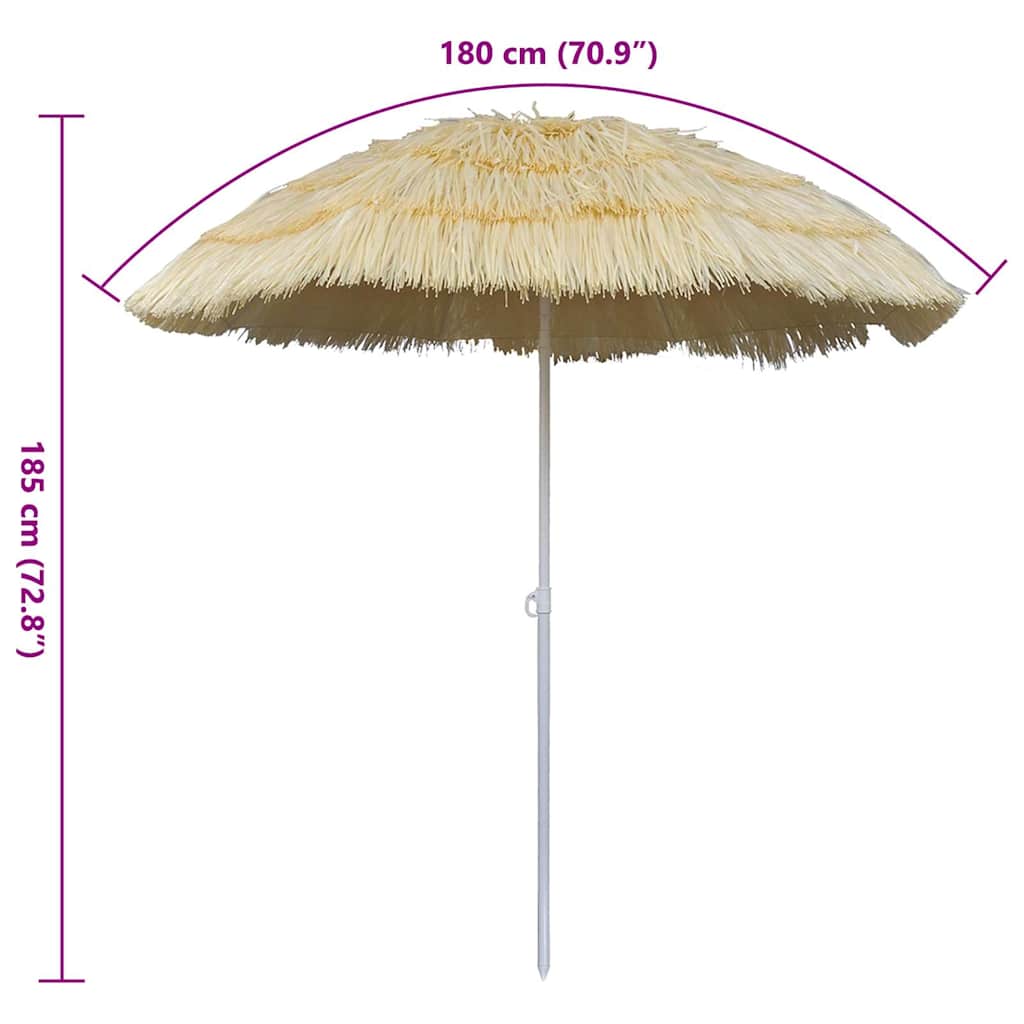 Dönthető napernyő Hawaii stílusban 7