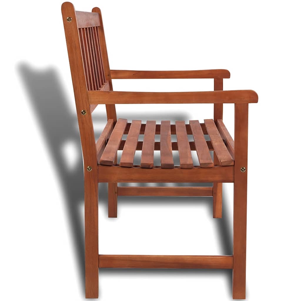 Tömör akácfa kerti pad 120 cm 3