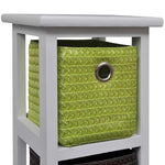 Császárfa tárolóállvány színes kosarakkal 3