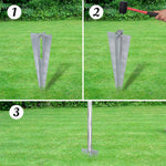 Horganyzott acél drótkerítés horgony tüskékkel 15 x 1 m 11