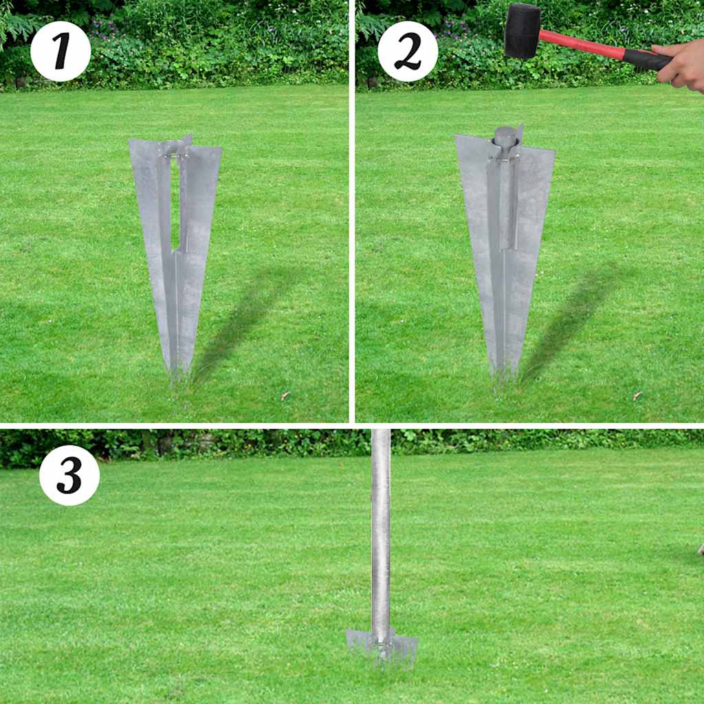 Horganyzott acél drótkerítés horgony tüskékkel 15 x 1 m 11