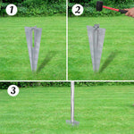 Horganyzott acél drótkerítés horgony tüskékkel 25 x 1,25 m 11