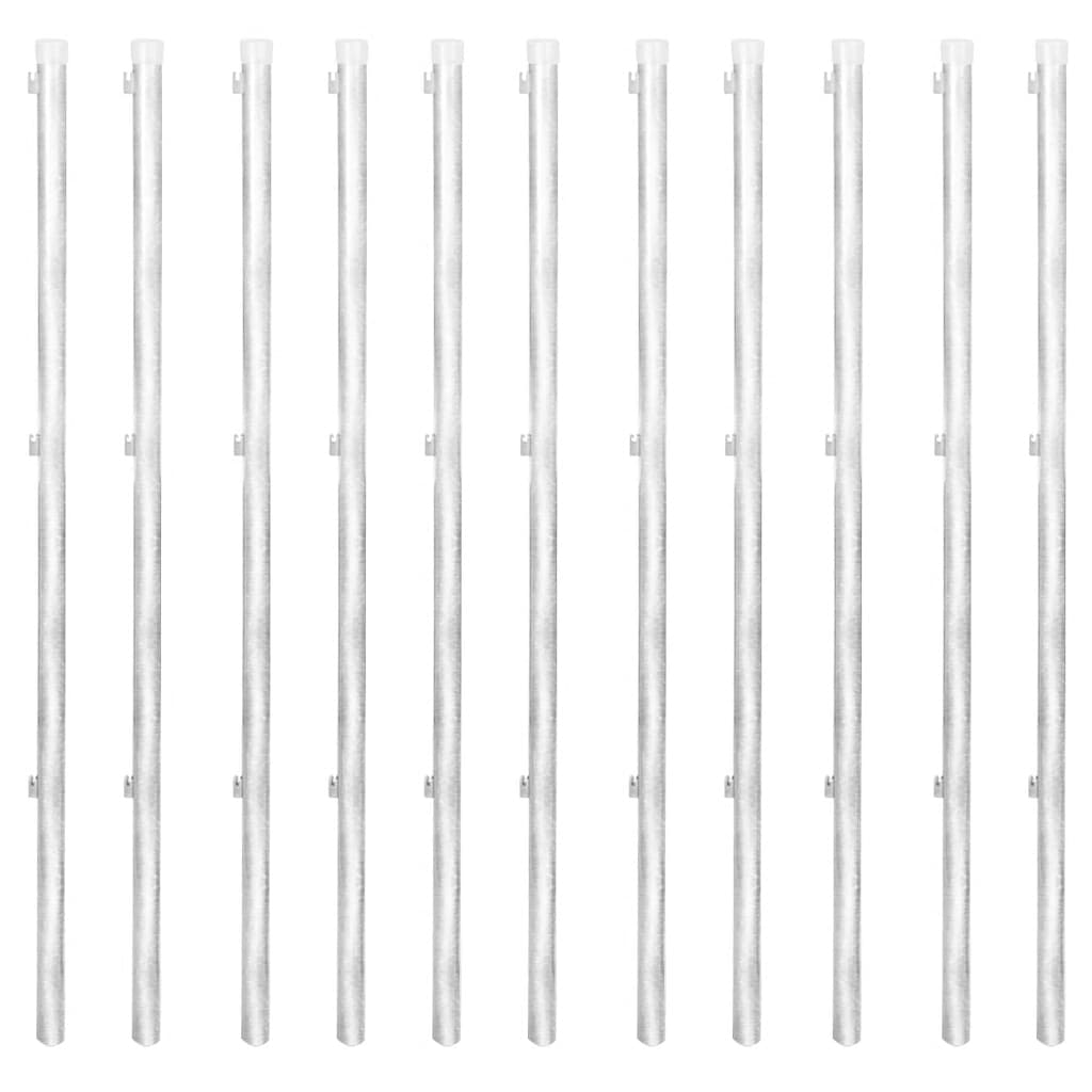 Horganyzott acél drótkerítés horgony tüskékkel 25 x 1,25 m 6