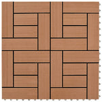Faszegély járólap 11 db Barna 30 x 30 cm WPC 5