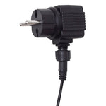Négyszögletes rozsdamentes acél medence szökőkút LED fényekkel 30 cm 2