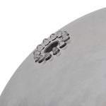 Kerti gömb alakú rozsdamentes acél szökőkút LED-fényekkel 20 cm 4
