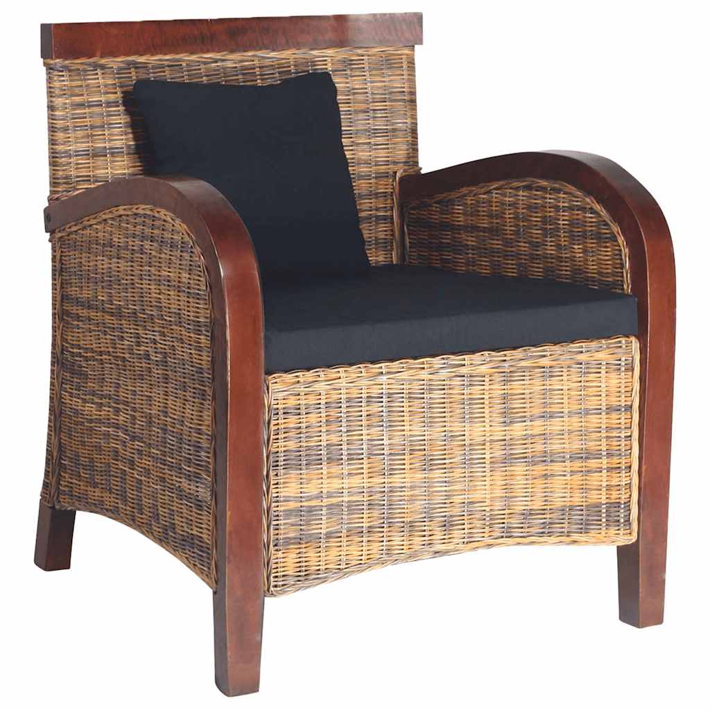 Kézzel font rattan karosszék 3