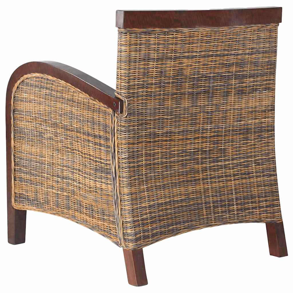 Kézzel font rattan karosszék 4