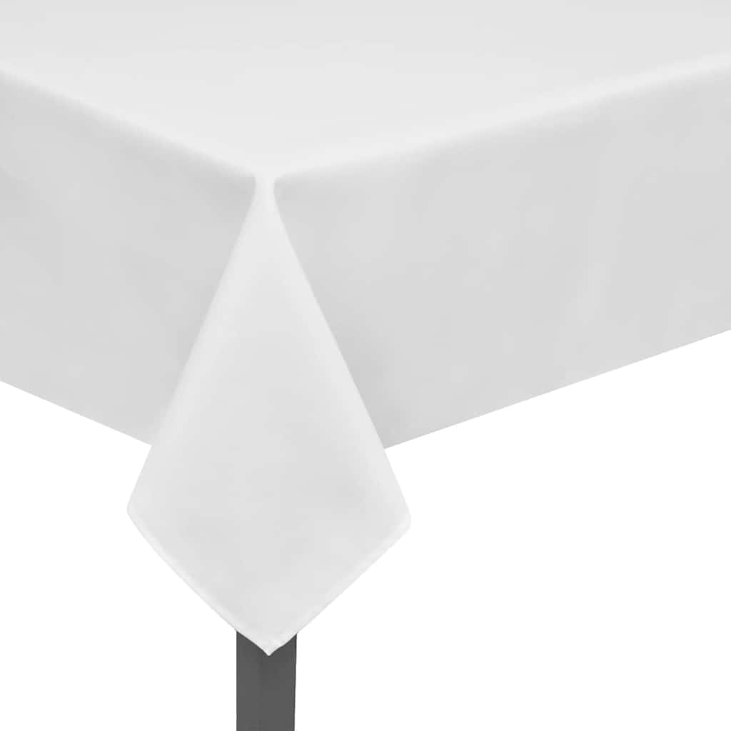 5 db asztalterítő 220 x 130 cm fehér 2