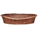 Természetes színű fűzfa kutyakosár/kisállatágy 90 cm 3