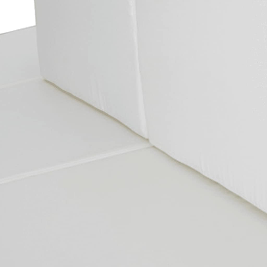 12 részes fekete polyrattan kerti ülőgarnitúra párnákkal 5
