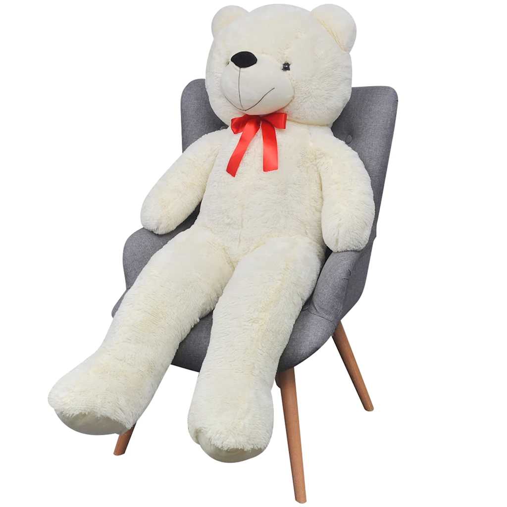 Fehér plüssmackó 170 cm 4