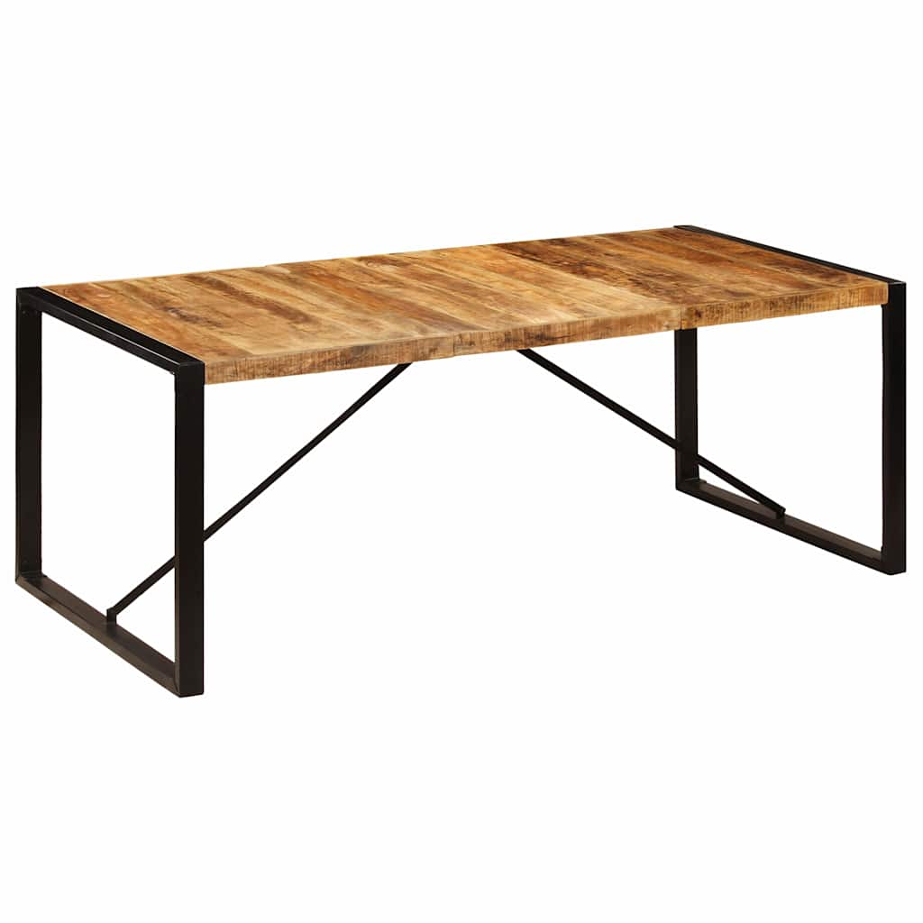 Tömör mangófa étkezőasztal 200 x 100 x 75 cm