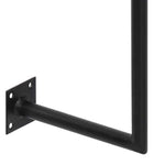 Tömör akácfa fali pult 90 x 40 x 170 cm 7