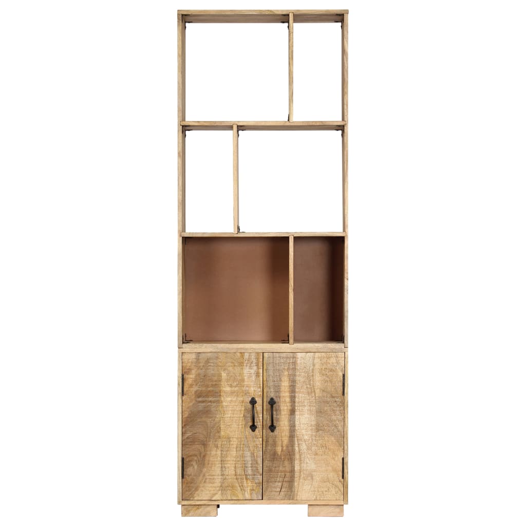 Tömör mangófa könyvespolc 60 x 35 x 180 cm 2