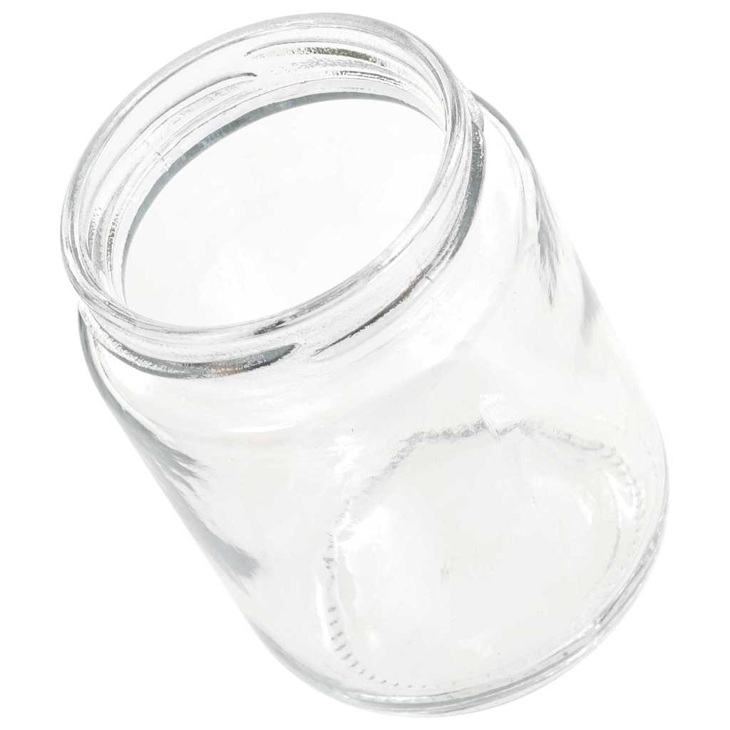 96 db 230 ml-es befőttesüveg piros tetővel 6