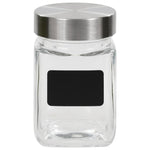 12 db tárolóedény matricával 300 ml 2