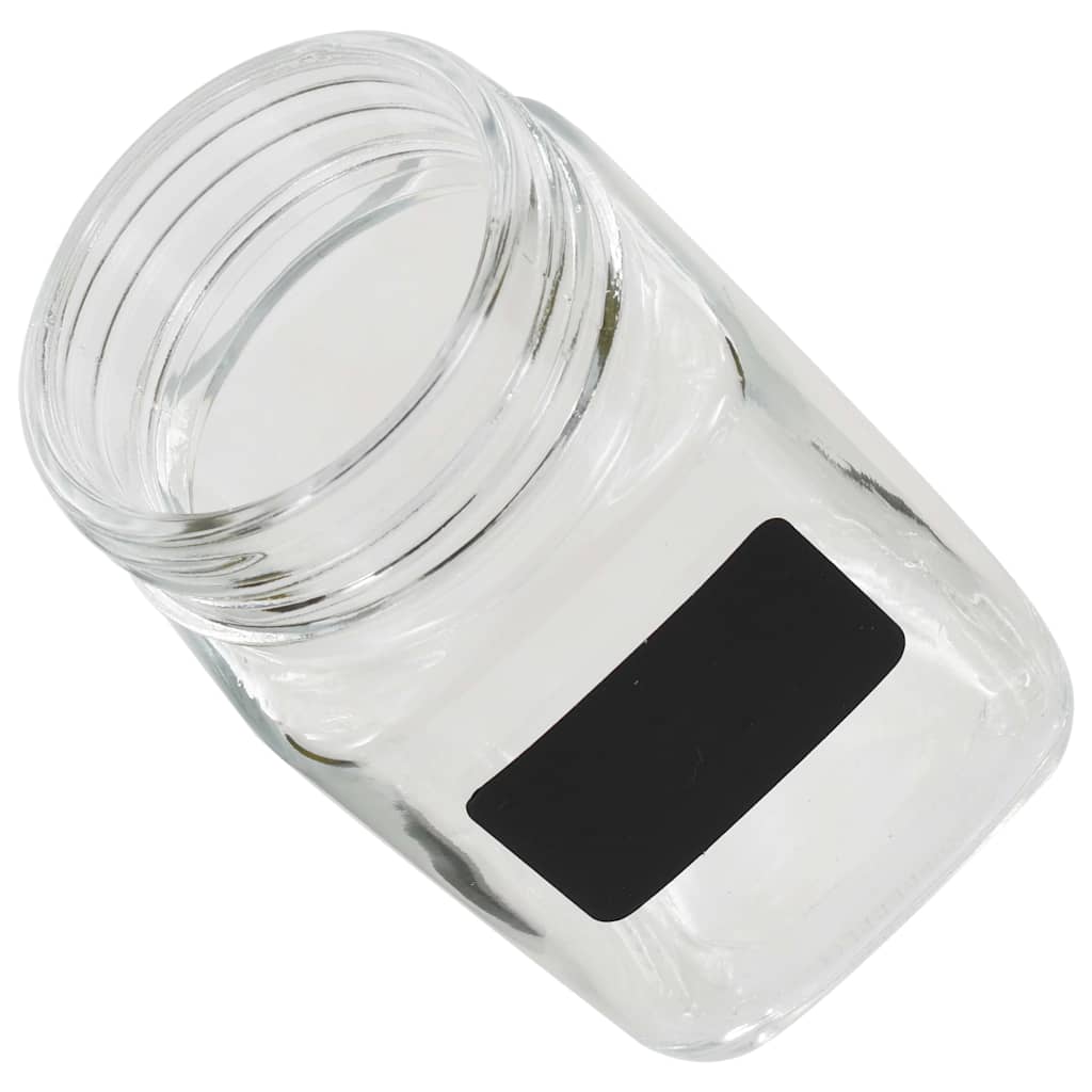 12 db tárolóedény matricával 300 ml 4