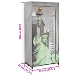 New York szövet ruhásszekrény 75 x 45 x 160 cm 8
