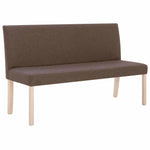Barna poliészter pad 139,5 cm 2