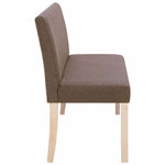 Barna poliészter pad 139,5 cm 4