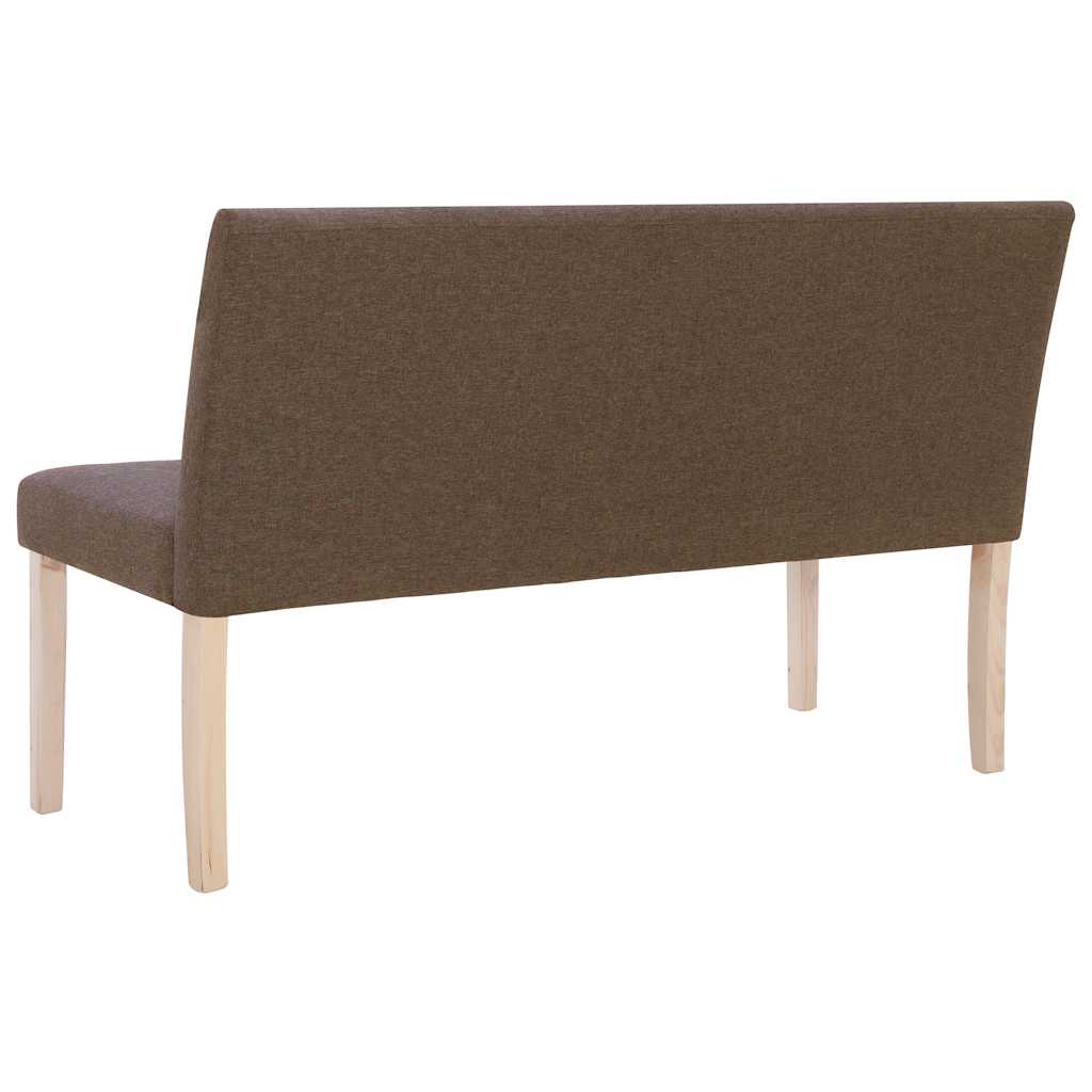 Barna poliészter pad 139,5 cm 5