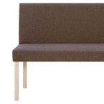 Barna poliészter pad 139,5 cm 6