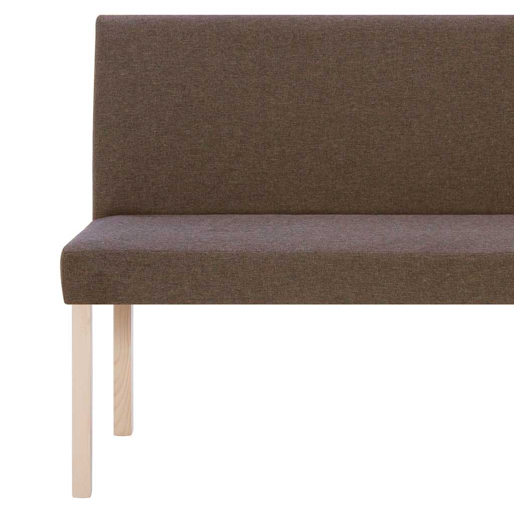 Barna poliészter pad 139,5 cm 6
