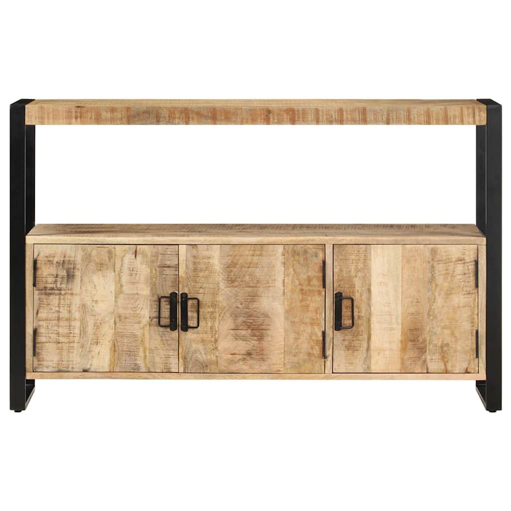 Tömör mangófa kisszekrény 120 x 30 x 75 cm 2