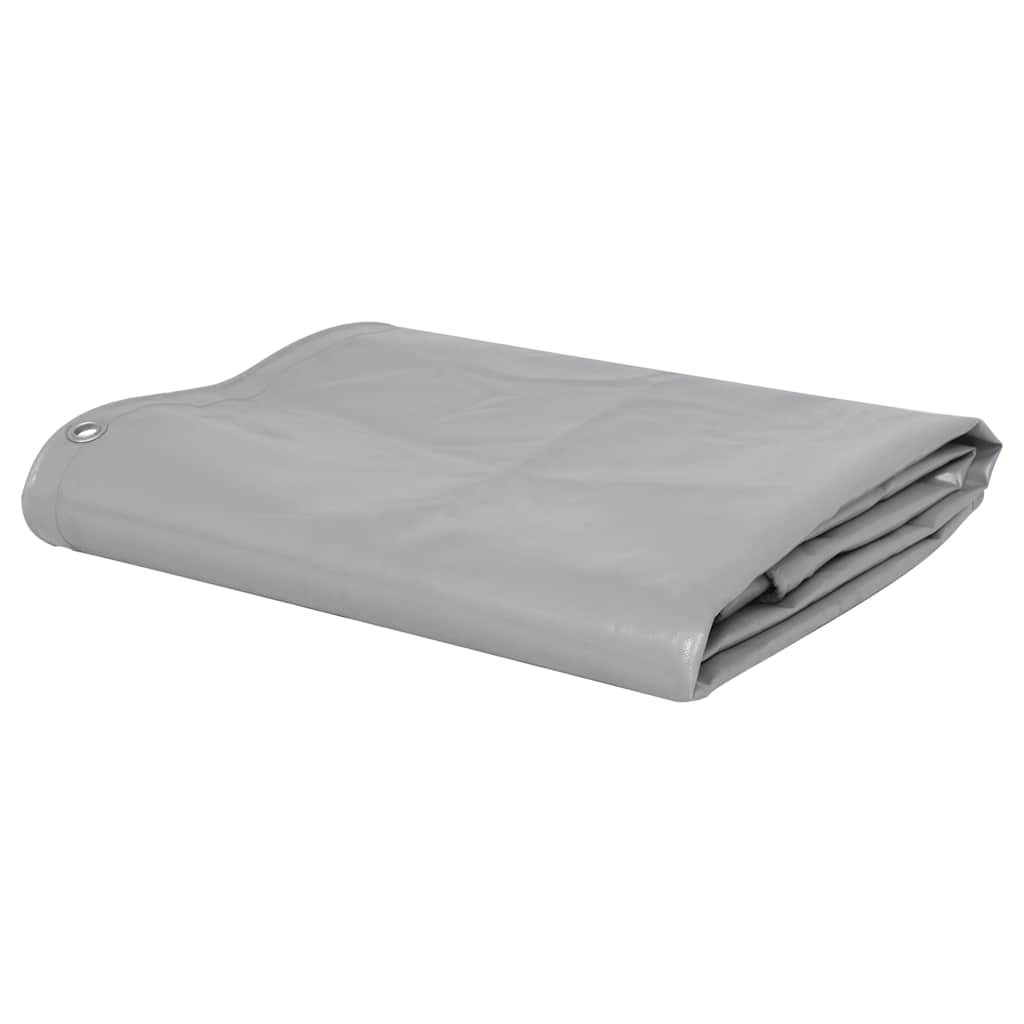 Szürke ponyva 650 g/m² 3,5 x 5 m